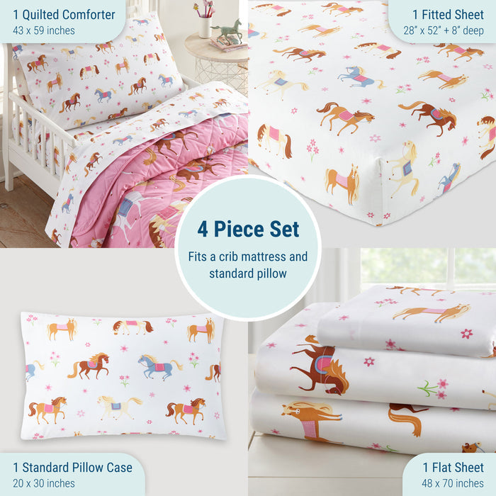 Horses Cotton Bed in a Bag