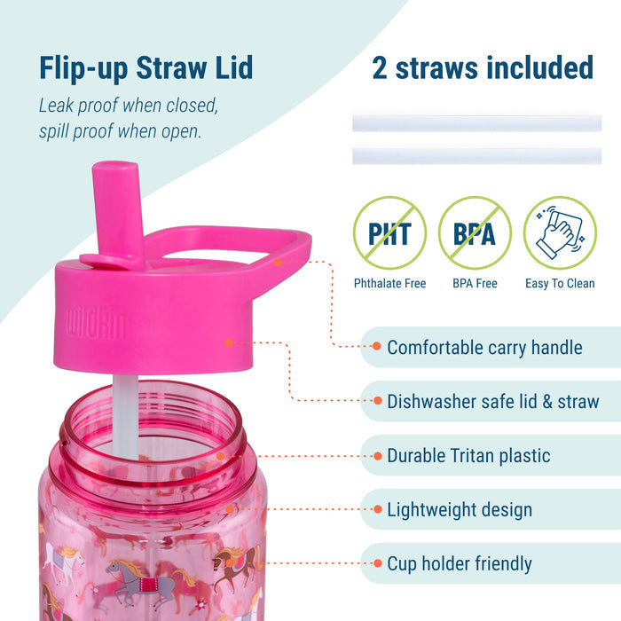 Horses Tritan Water Bottle