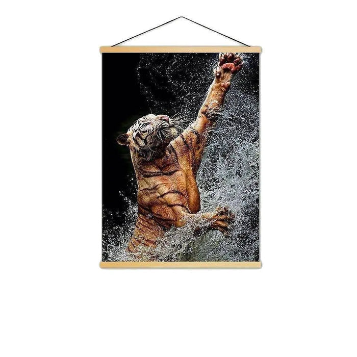 INDIAN TIGER HUNTER PAINTING Tiger-Universe