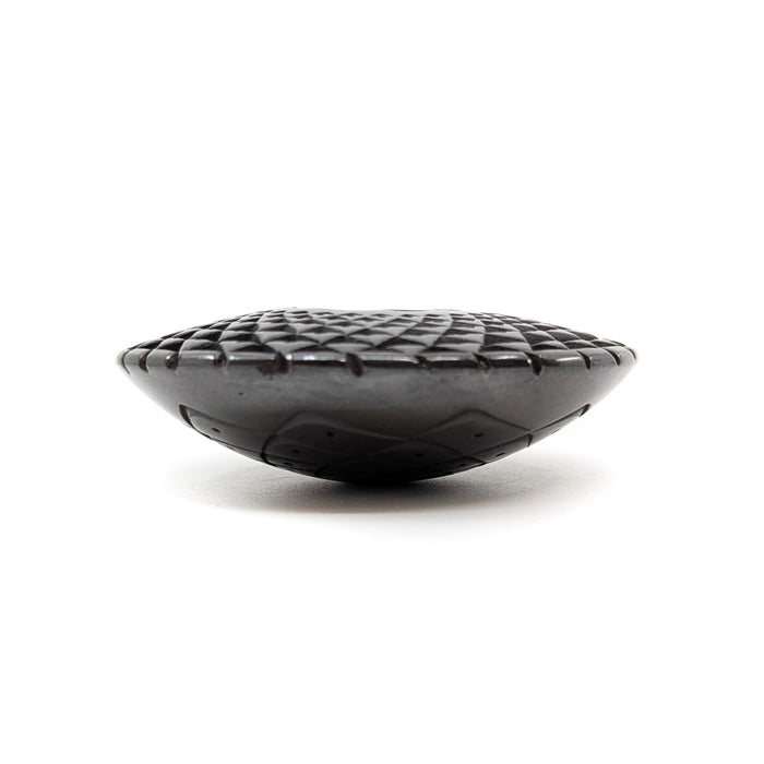 Intricate Black Pot