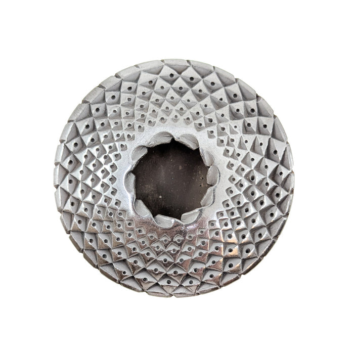 Intricate Black Pot