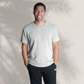 100% organic linen knit t-shirt