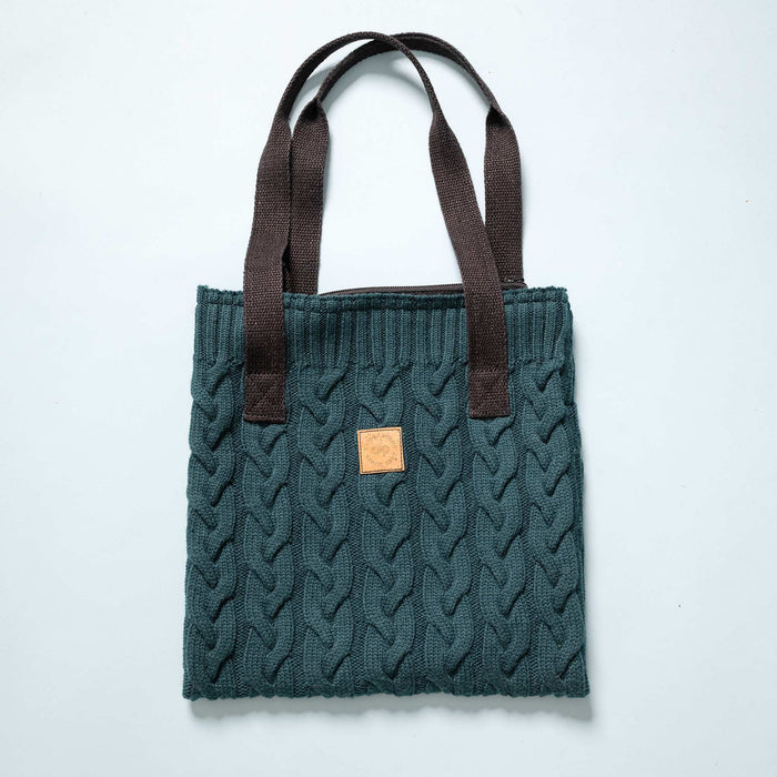 Organic merino wool handbag