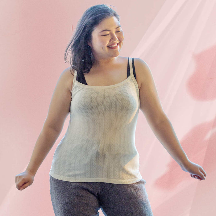 women's 100% organic cotton camisole