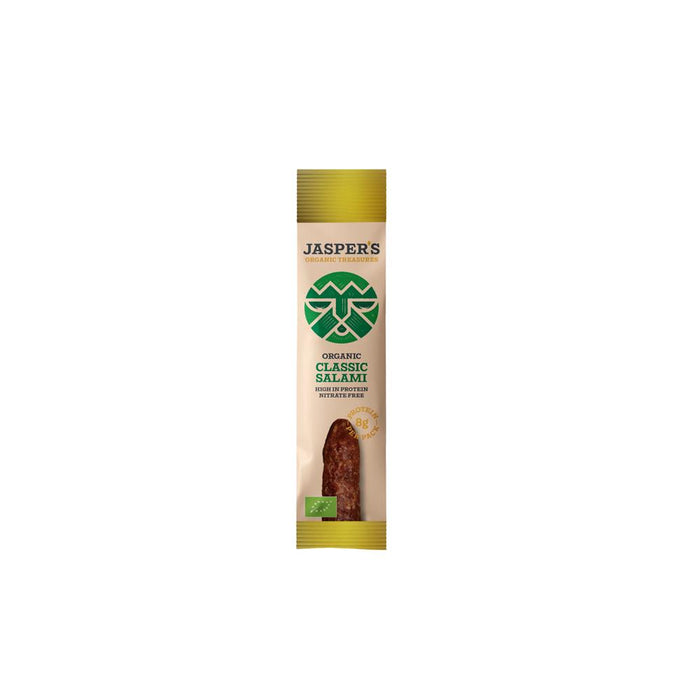 Jasper's Organic Classic Salami 25g