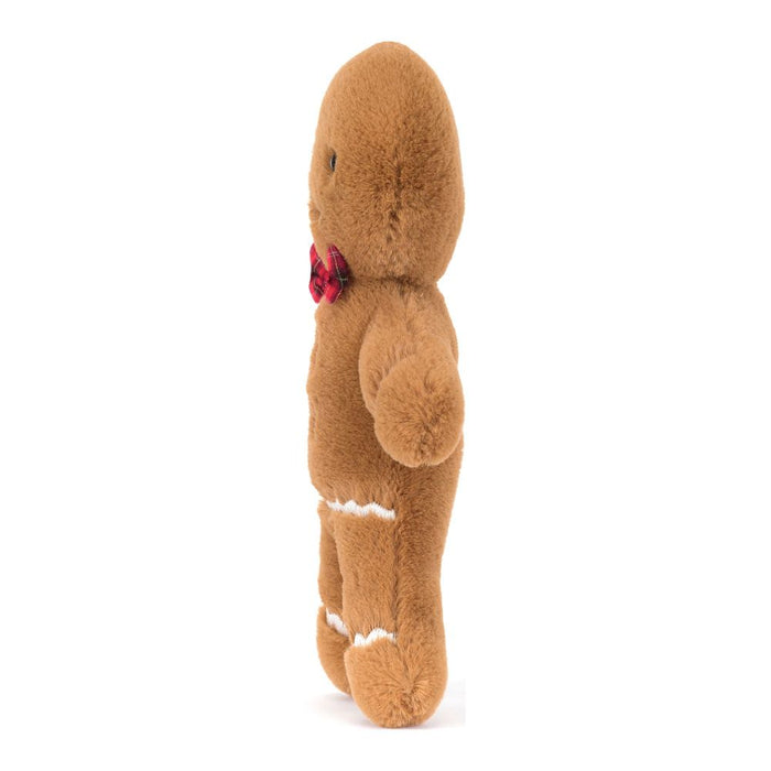 Jellycat Jolly Gingerbread Plush Toy - Fred (Medium, 8 inch)