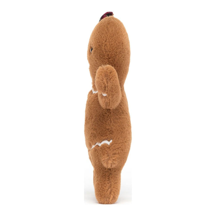 Jellycat Jolly Gingerbread Plush Toy - Ruby (Medium, 8 inch)