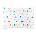 Jurassic Dinosaurs 100% Cotton Flannel Pillowcase