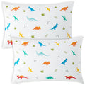 Jurassic Dinosaurs 100% Cotton Percale Pillowcase