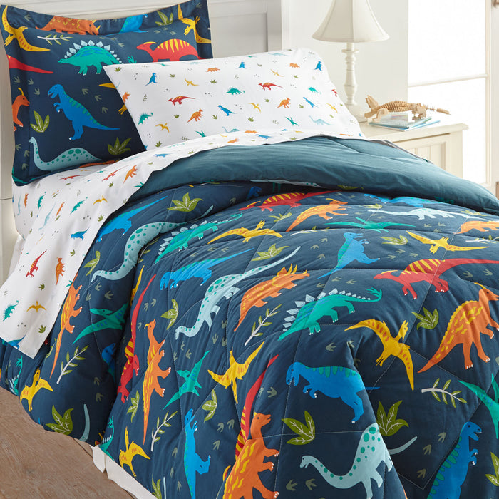 Jurassic Dinosaurs 100% Cotton Percale Pillowcase
