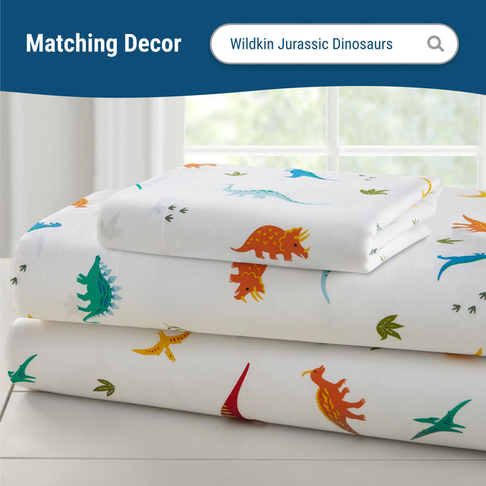 Jurassic Dinosaurs 100% Cotton Percale Pillowcase