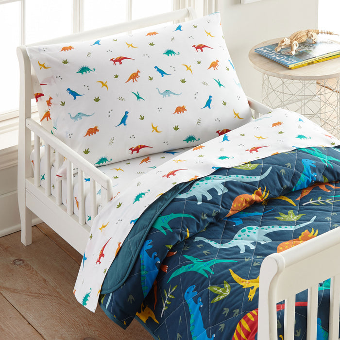 Jurassic Dinosaurs 100% Cotton Percale Pillowcase
