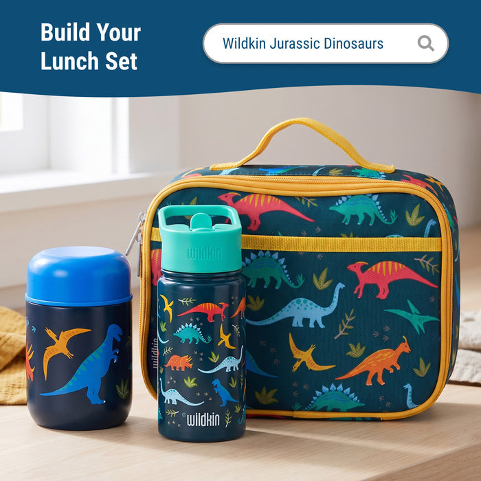Jurassic Dinosaurs Insulated Food Jar - 10oz