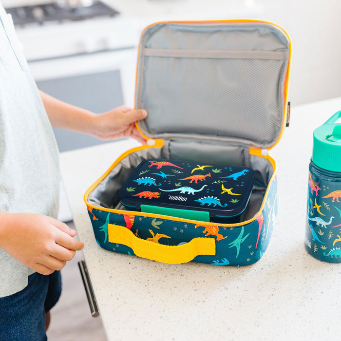 Jurassic Dinosaurs Reusable Food Container Bento Box