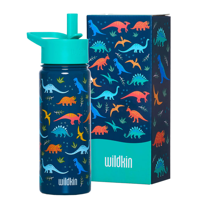 Jurassic Dinosaurs Steel Water Bottle