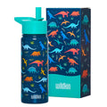 Jurassic Dinosaurs Steel Water Bottle