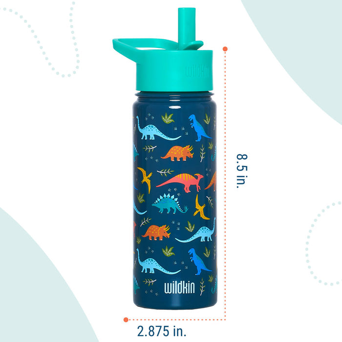 Jurassic Dinosaurs Steel Water Bottle