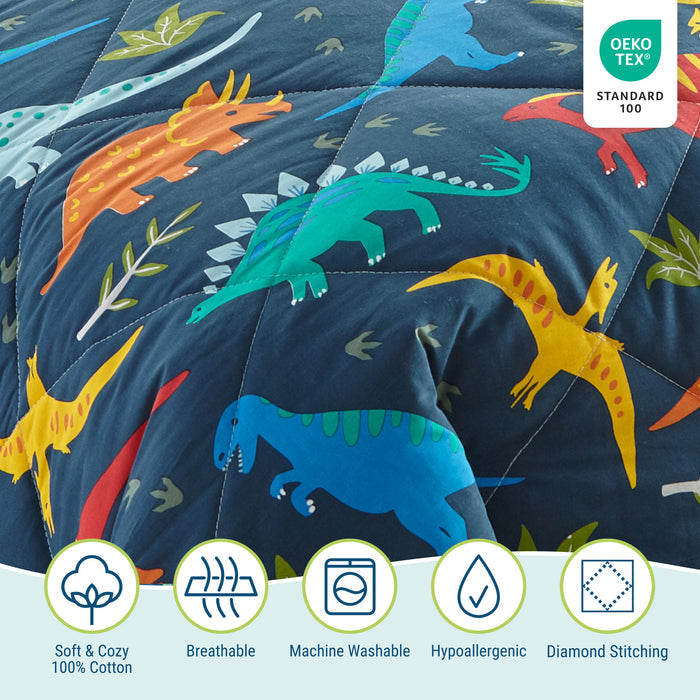 Jurassic Dinosaurs Toddler Comforter