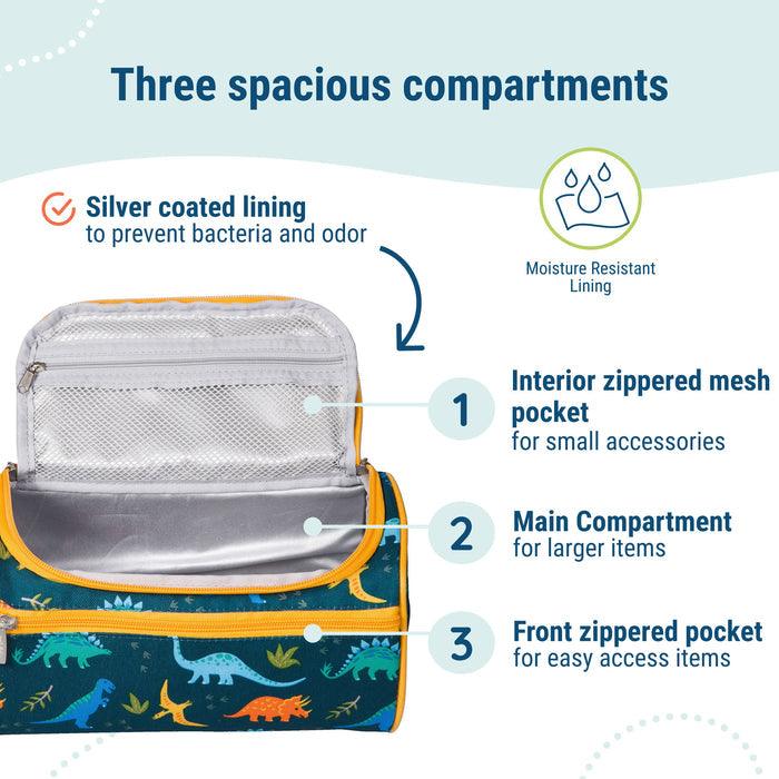 Jurassic Dinosaurs Toiletry Bag
