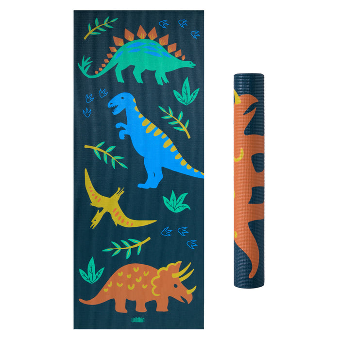 Jurassic Dinosaurs Yoga Mat