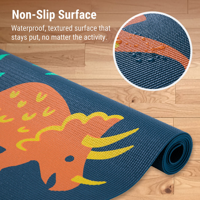 Jurassic Dinosaurs Yoga Mat
