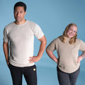 plastic-free 100% organic linen knit shirt