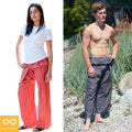 100% organic cotton thai fisherman's pants