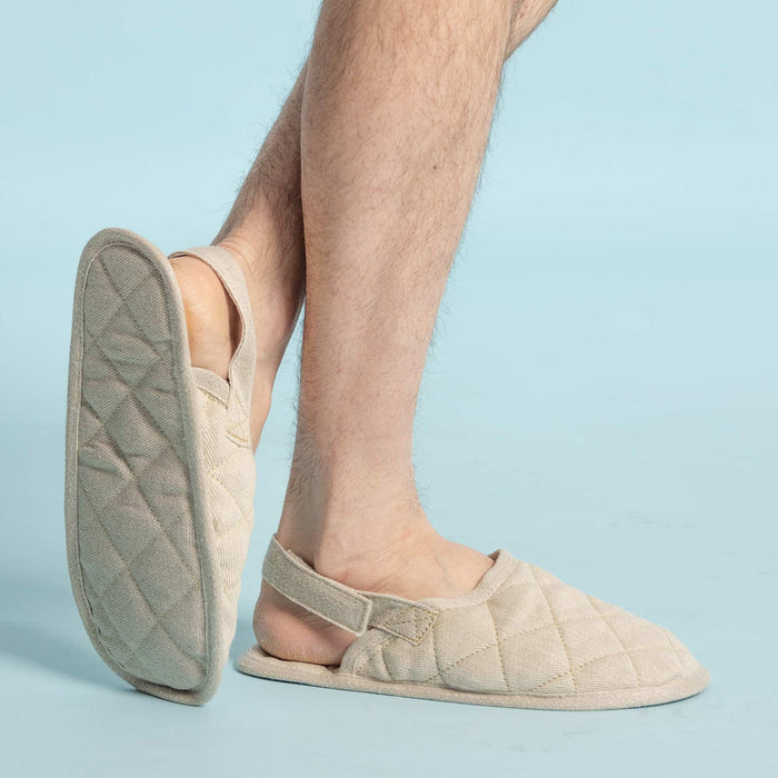 100% hemp slippers