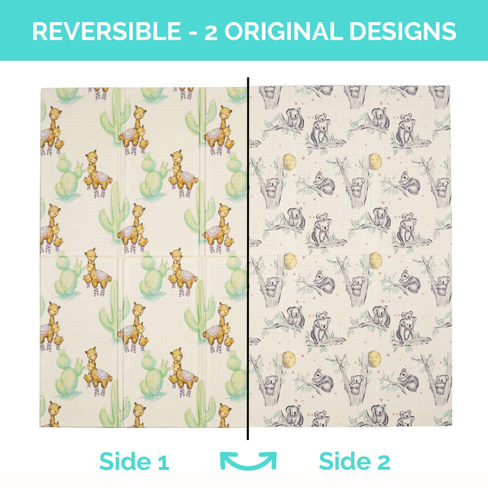 Large Play Mat - Llama & Koala