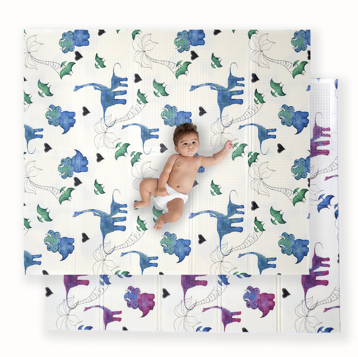 Large Play Mat - Tiny Dinos