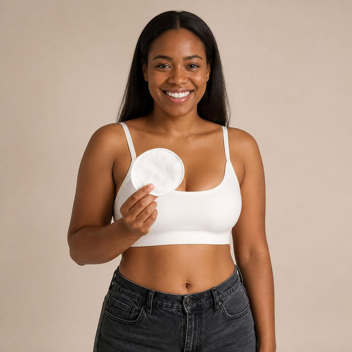 100% organic cotton fleece modesty pads plastic-free