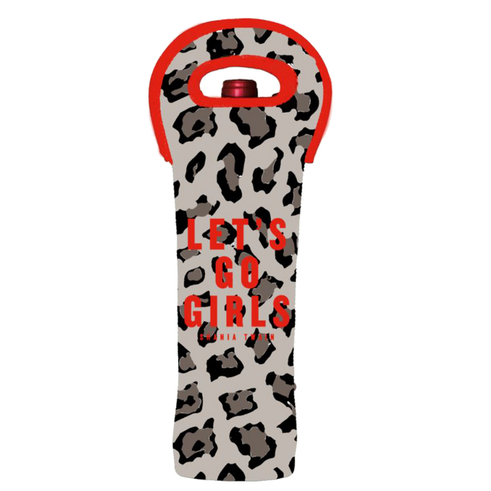 Let's Go Girls Wine Tote