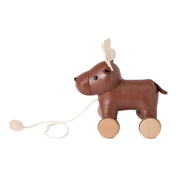 Little Big Friends Pull-Along Soft Toy - Bruce the Moose