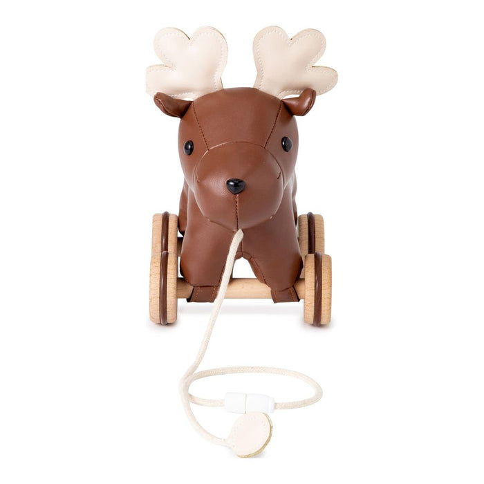 Little Big Friends Pull-Along Soft Toy - Bruce the Moose