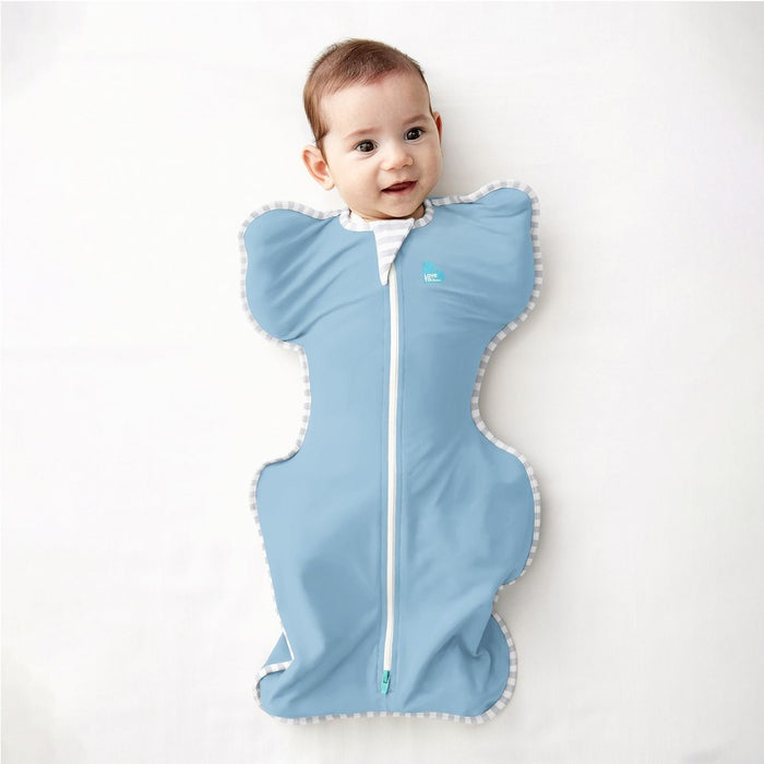 Love To Dream Swaddle UP Original Bag 1.0 TOG - Dusty Blue (Small, 7-13 lbs)