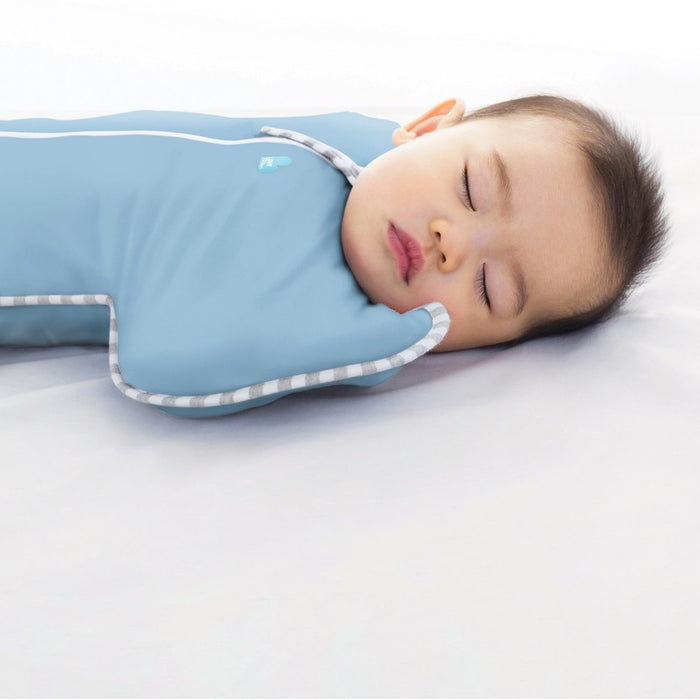 Love To Dream Swaddle UP Original Bag 1.0 TOG - Dusty Blue (Small, 7-13 lbs)
