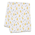 Lulujo Cotton Muslin Swaddle Blanket Ducks
