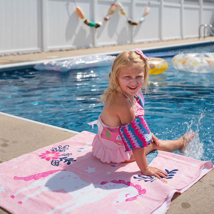 Magical Unicorns 100% Cotton Beach Towel