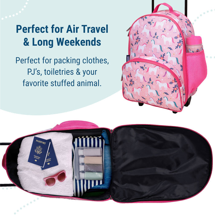 Magical Unicorns Rolling Luggage