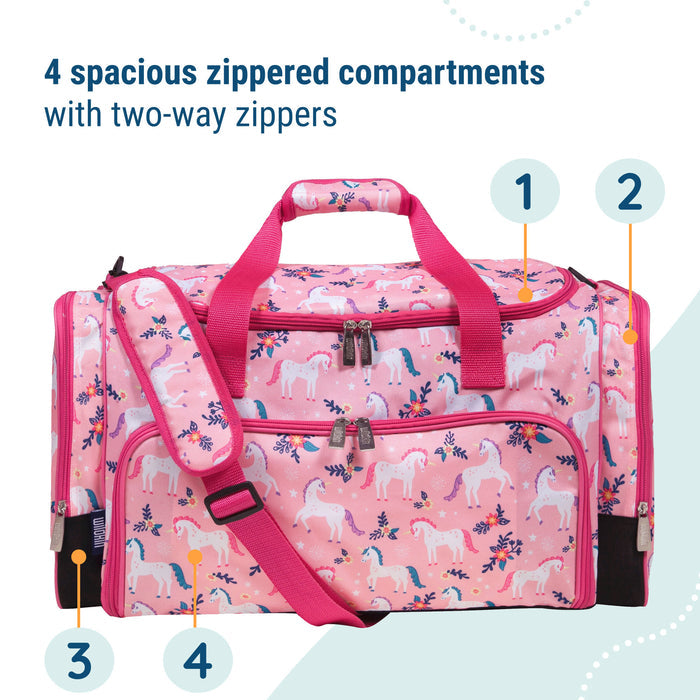 Magical Unicorns Weekender Duffel Bag