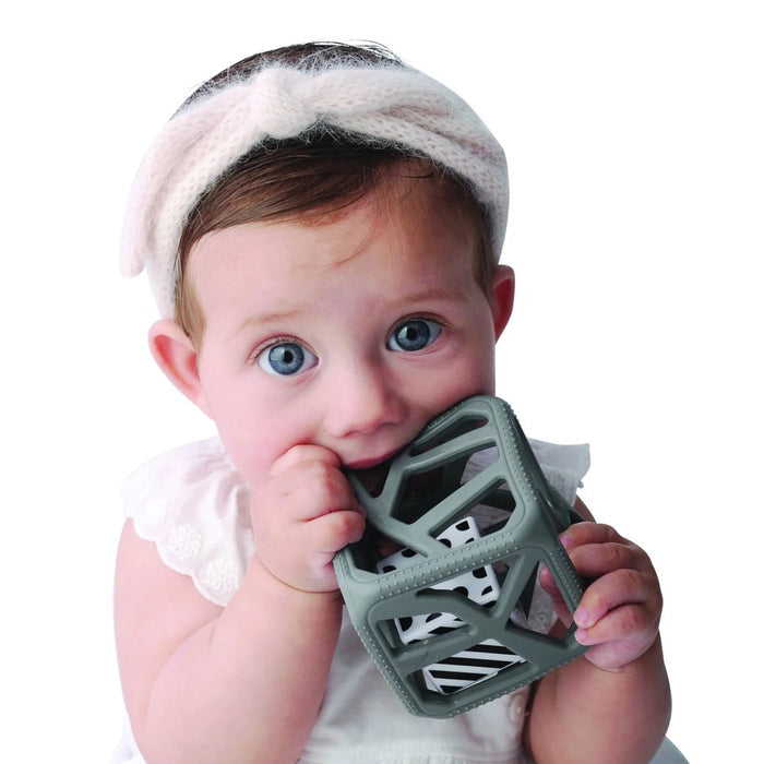 Malarkey Kids Chew Cube - Dark Grey