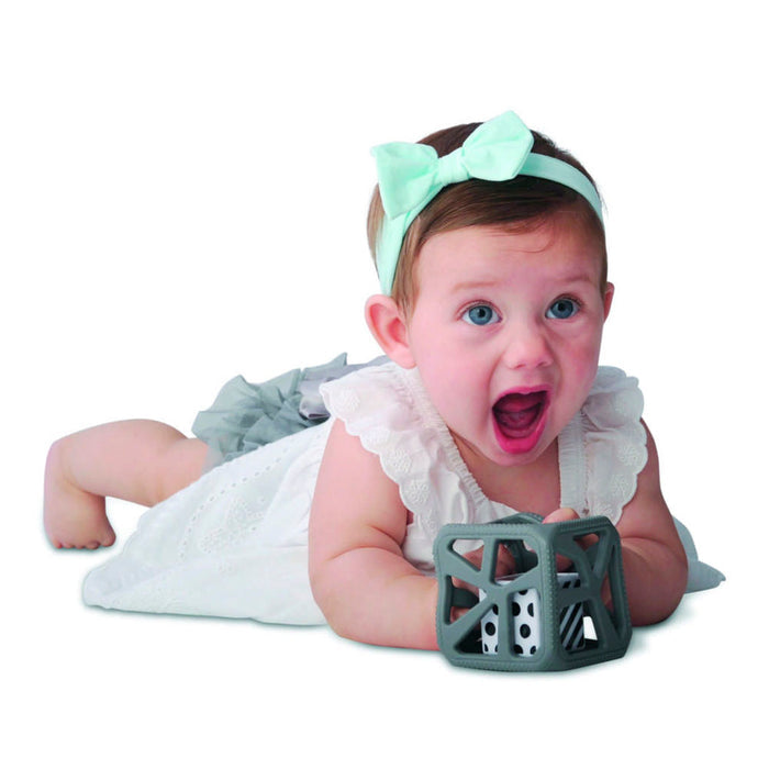 Malarkey Kids Chew Cube - Dark Grey