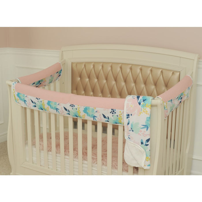Malarkey Kids Crib Chomper Crib Rail Guard - Floral