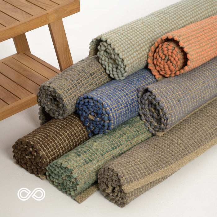 chemical-free wool rug