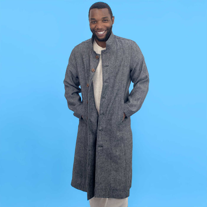 100% organic hemp coat