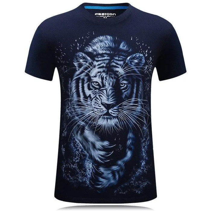 MENACING PRINT TIGER T-SHIRT Tiger-Universe