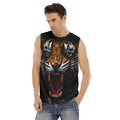 Mens Tiger Tank Top Tiger-Universe