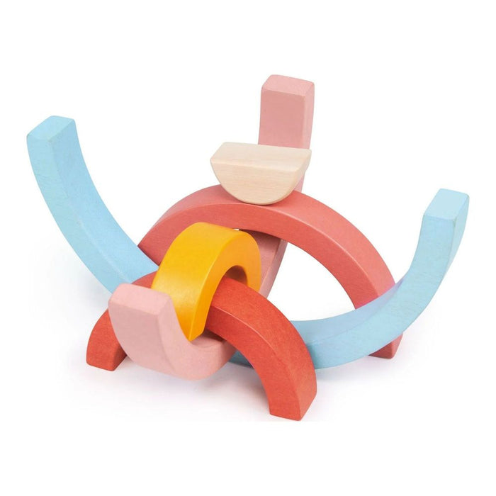 Mentari Sunset Tunnel Wooden Block Toy