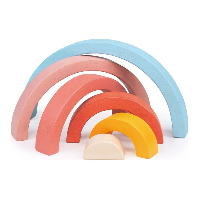 Mentari Sunset Tunnel Wooden Block Toy