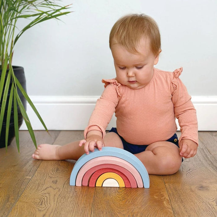Mentari Sunset Tunnel Wooden Block Toy